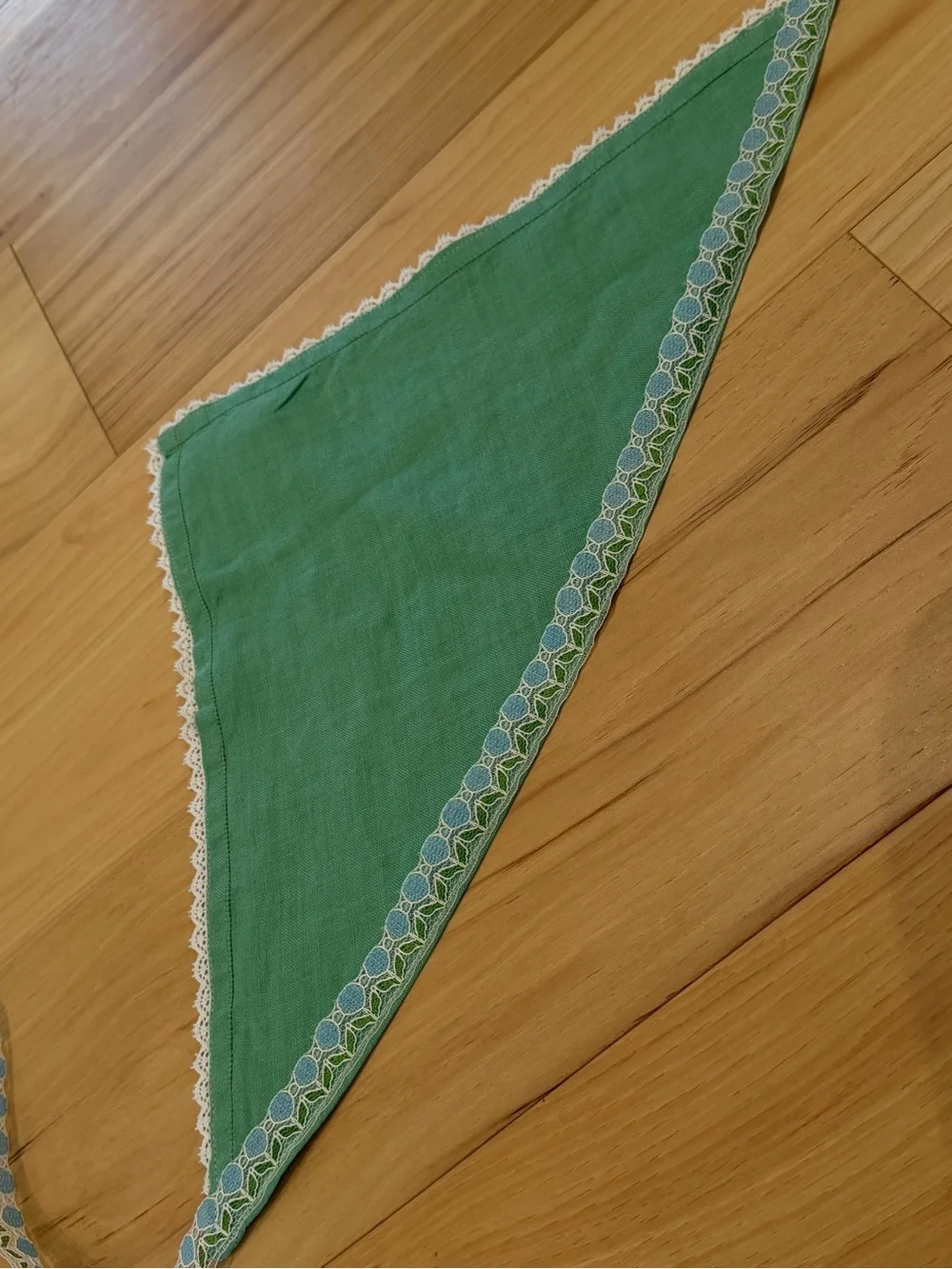 Handmade Cottagecore Bandana Triangle Hair Scarf